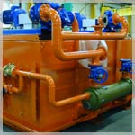 Hydraulic lubrication unit