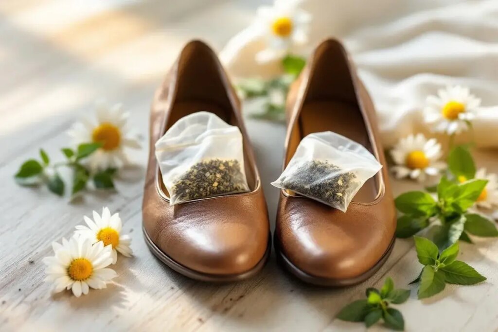 « Je ne pensais pas que mes sachets de thé pouvaient faire ça » : découvrez leur surprise dans vos chaussures !.jpg