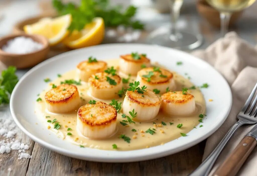 recette coquille saint-jacques à la bretonne
