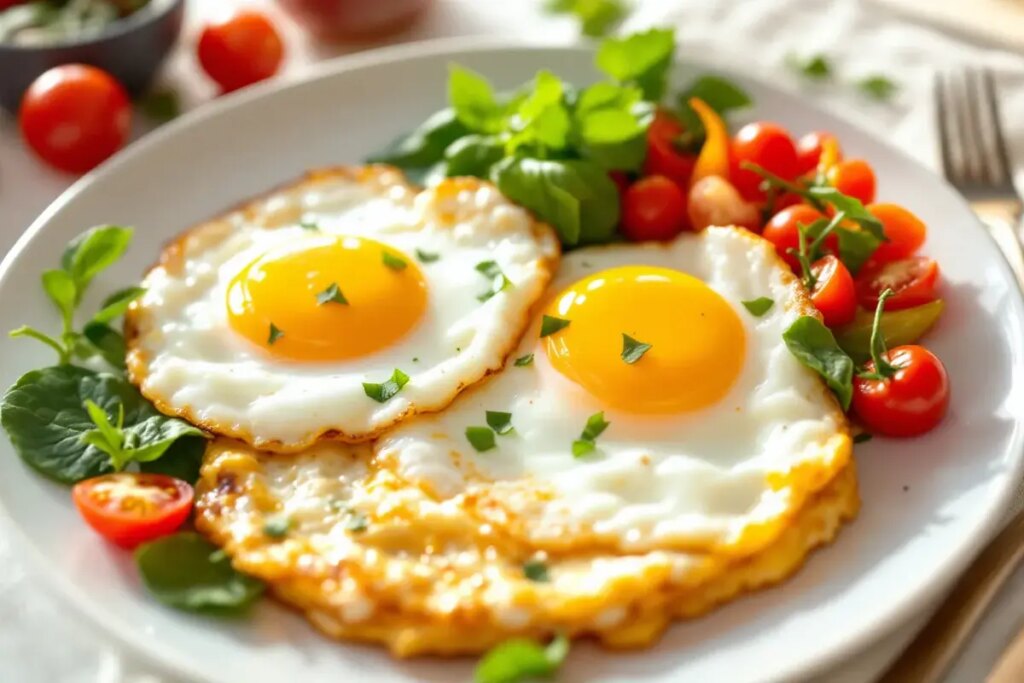 Œufs au plat revisités sans huile ni beurre : plus sains mais tout aussi savoureux.jpg