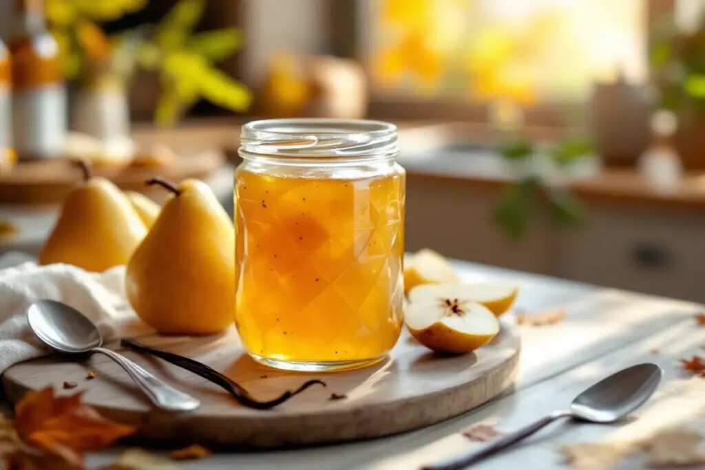 Voici ma recette de confiture de poires et vanille, un vrai régal d’automne.jpg